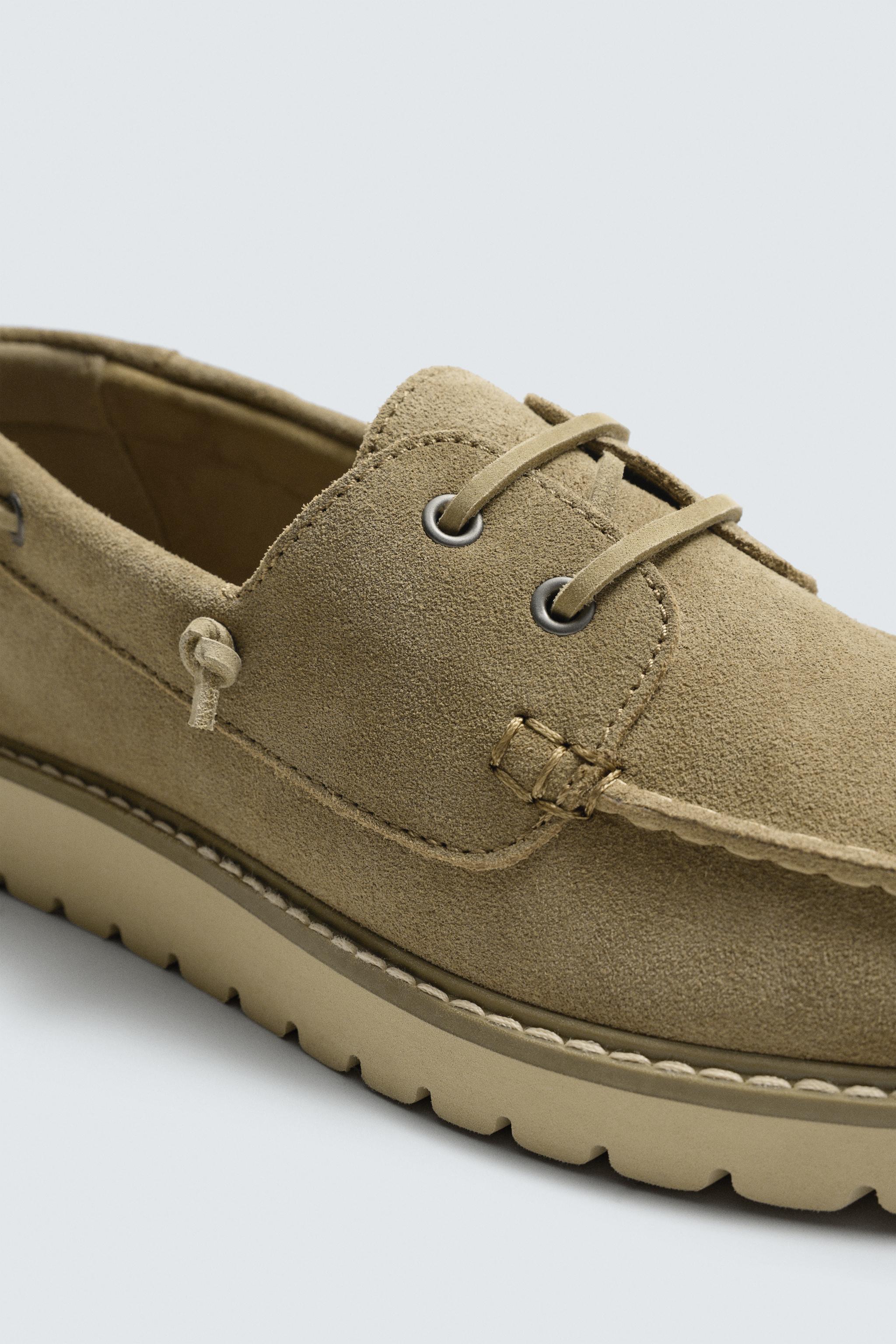 CHAUSSURES BATEAU EN CUIR